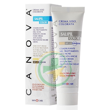 Canova Linea Pelli Miste e Grasse Salipil Color Crema Viso Colorata 30 ml