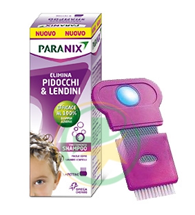 Paranix Linea Anti-Pediculosi Paranix Shampoo Delicato 200 ml + Pettine