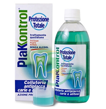 Plakkontrol Linea Igiene Dentale Quotidiana Collutorio Protezione Totale 500 ml