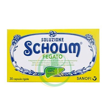 Sanofi Aventis Linea Fegato Sano Schoum Fegato Integratore 30 Compresse