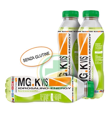 MGK VIS Linea Sali Minerali Energy Drink Limone Integratore Alimentare 500 ml