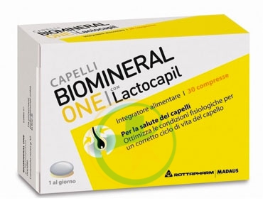 Biomineral One con Lactopil Plus Integratore per Capelli Deboli 30 Compresse