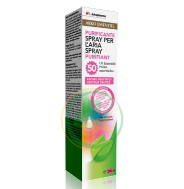 Arkopharma Linea Ambiente 50 Oli Spray Purificante per l'aria Fruttato 200 ml