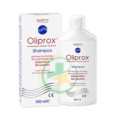 Boderm Europe Linea Capelli Sani Oliprox Antiforfora Shampoo Esfoliante 300 ml