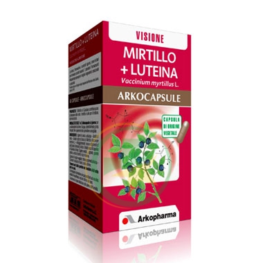 Arkocapsule Linea Circolazione e Vista Mirtillo e Luteina Integratore 45 Capsule