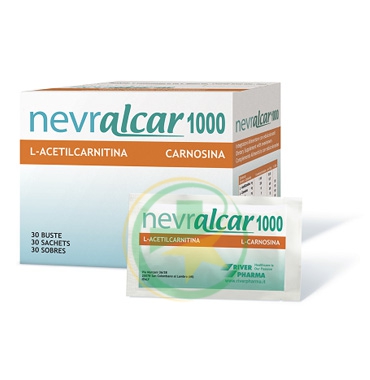 River Pharma Linea Vitamine Minerali Nevralcar 1000 Integratore 30 Buste