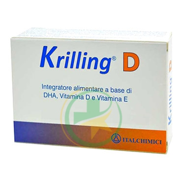Italchimici Linea Colesterolo Trigliceridi Krilling D Integratore 30 Capsule