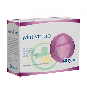 SIFI Linea Salute e Benessere Occhi Mirtivit Oro Integratore Alimentare 20 Buste