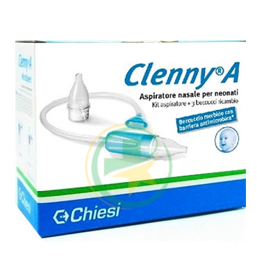 Chiesi Linea Dispositivi Medici Clenny A Aspiratore Nasale per Neonati 3 Ricambi