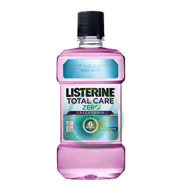 Listerine Linea Igiene Orale Quotidiana Total Care Zero Collutorio 250 ml