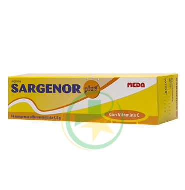 Meda Pharma Linea Benessere Energia Sargenor Plus 14 Compresse Effervescenti