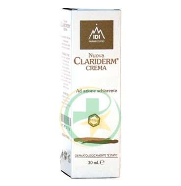 IDI Farmaceutici Linea Cosmetica Clariderm Crema Trattamento Schiarente 30 ml