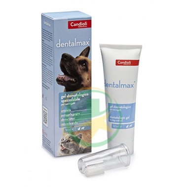 Candioli Linea Animali Domestici Dentalmax Cani Gatti Gel Stomatologico 50 ml