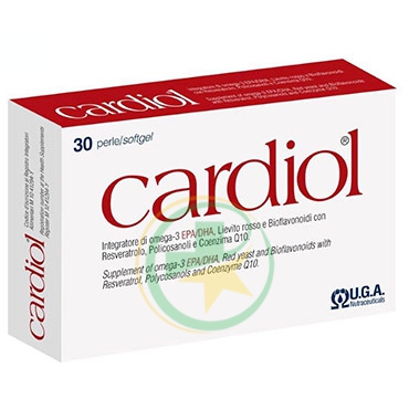 UGA Nutraceuticals Linea Salute del Cuore Cardiol Integratore Alimentare 30Perle