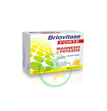 Briovitase Linea Vitamine Minerali Forte Magnesio Potassio Vitamina C 10 Buste