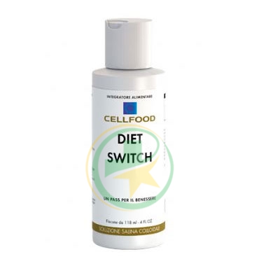 Cellfood Linea Controllo del Peso Diet Switch Soluzione Salina Dietetica 118 ml