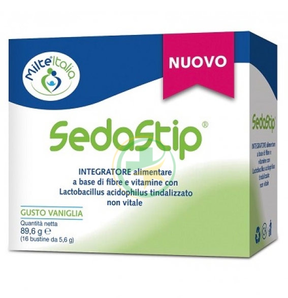 Milte Italia Linea Benessere Gastrointestinale Sedastip Gusto Vaniglia 16 Buste