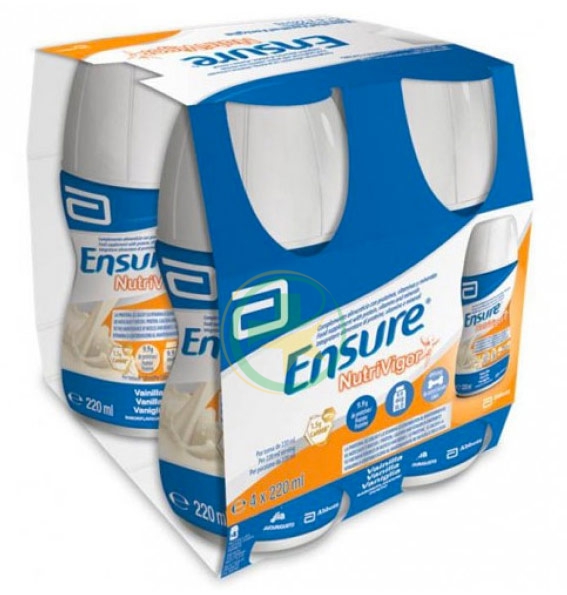 Ensure Linea Nutrizione Domiciliare NutriVigor 4x220ml Gusto Vaniglia