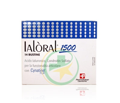 PharmaSuisse Linea Articolazioni Sane Ialoral 1500 Integratore 14 Buste