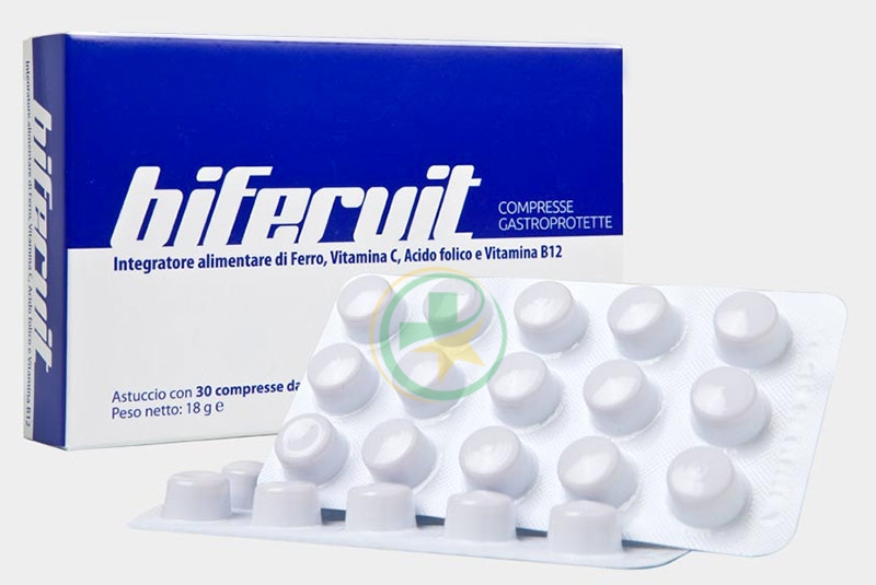 Pharmaguida Linea Vitamine Minerali Bifervit Integratore Alimentare 30 Compresse