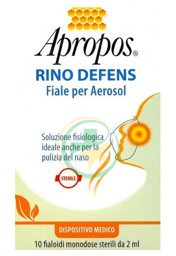 Apropos Linea Dispositivi Medici Rino Defens 10 Fiale Monodose per Aerosol