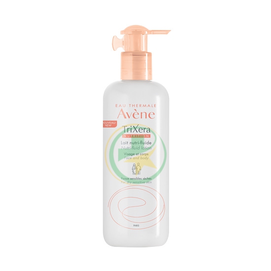 Avene Trixera Nutrition Latte Nutri-Fluido Viso e Corpo per Pelli Secche 400 ml