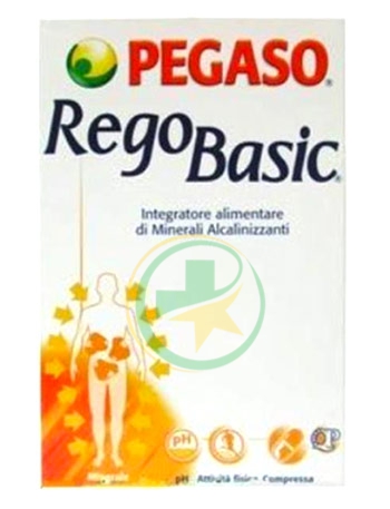 Pegaso Linea Alcalinizzante RegoBasic Integratore Alimentare 60 Compresse