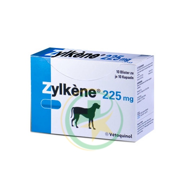 Vetoquinol Linea Animali Domestici Zylkene Cani 225 mg Integratore 20 Capsule
