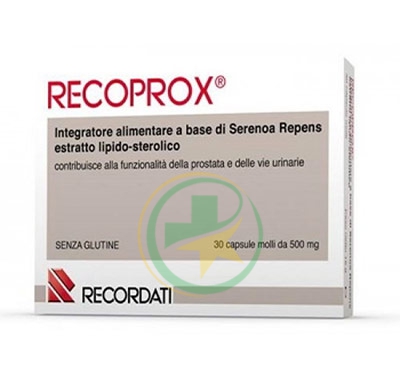 Recordati Linea Benessere Uomo Recoprox Integratore Alimentare 30 Capsule