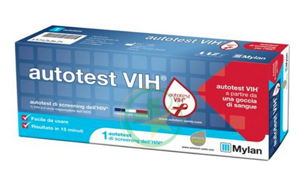 Mylan Linea Test Diagnostici Autotest HIV Dispositivo Domestico per 1 Test HIV