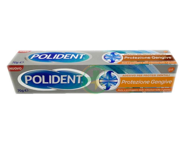 Polident Linea Protesi Dentali Protezione Gengive Crema Adesiva Protettiva 70 g