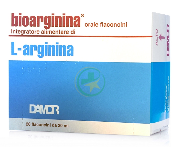 Farmaceutici Damor Linea Energia Bioarginina Integratore Alimentar 20 Flaconcini