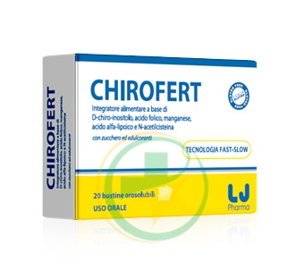 LJ Pharma Linea Benessere Donna Chirofert Integratore 20 Buste Orosolubili