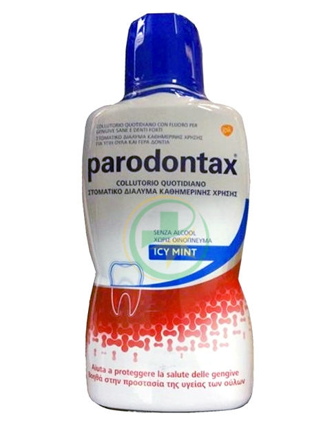 Parodontax Linea Igiene Dentale Quotidiana Collutorio Quotidiano Icy Mint 500ml