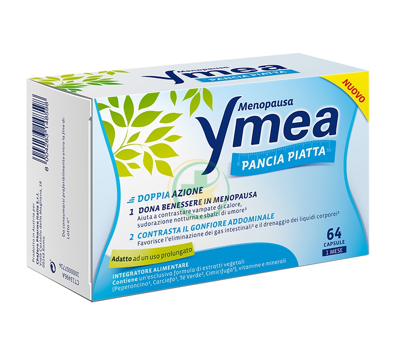 Omega Pharma Linea Menopausa Ymea Pancia Piatta Integratore 64 Compresse