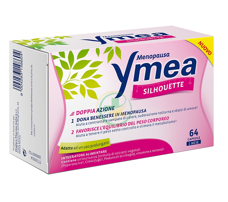 Omega Pharma Linea Menopausa Ymea Silohuette Integratore Alimentare 64 Capsule
