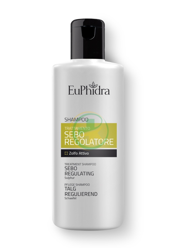 EuPhidra Shampoo Sebo Regolatore per Capelli Grassi 200 ml