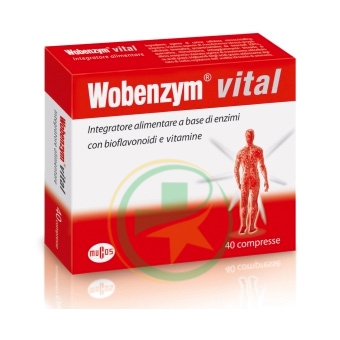 Named Linea Articolazioni Sane Wobenzym Vital Integratore 40 Compresse