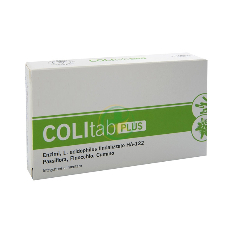 Unifarco COLItab Plus Integratore Alimentare Digestione e Regolarit 30 Capsule