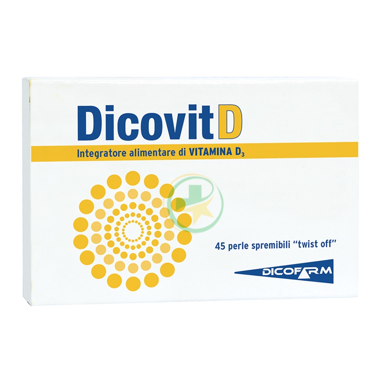 Dicofarm Linea Vitamine e Minerali Dicovit D Integratore Alimentare 45 Perle