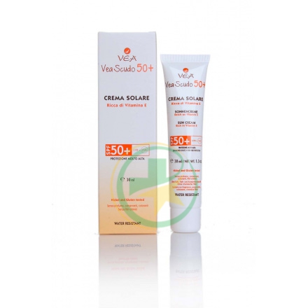 VEA Linea Solare SPF50+ Vea Scudo Totale Lipogel Gel Solare Protezione Alta 30ml