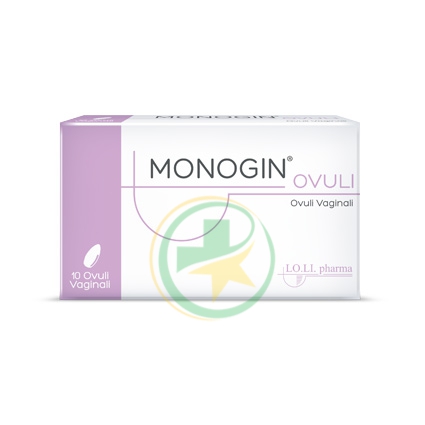 Lo.Li.Pharma Linea Dispositivi Medici Benessere Donna Monogin 10 Ovuli Vaginali