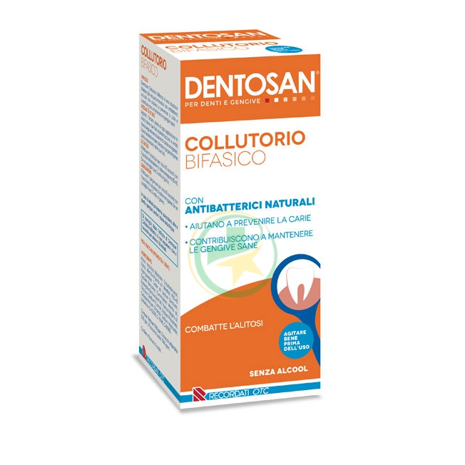 Dentosan Collutorio Bifasico con Antibatterici Naturali 200 ml