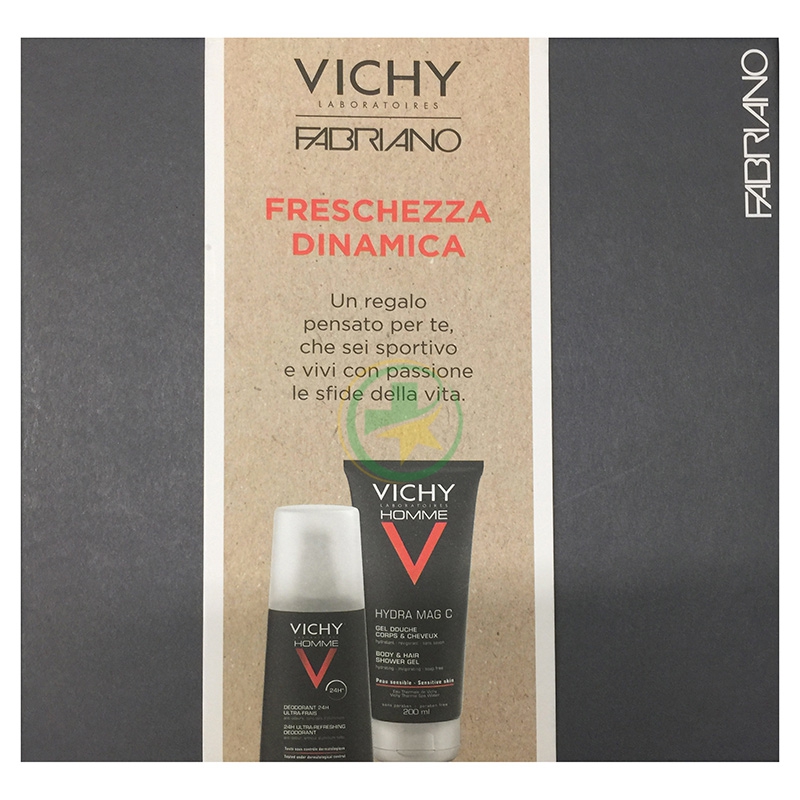 Vichy Linea Homme Hydra Mag C+ Gel Doccia Detergente + Deo Ultra Fresco 24h