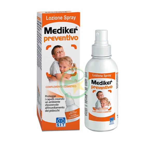 Mediker Preventivo Spray Contro Pidocchi e Lendini 100 ml