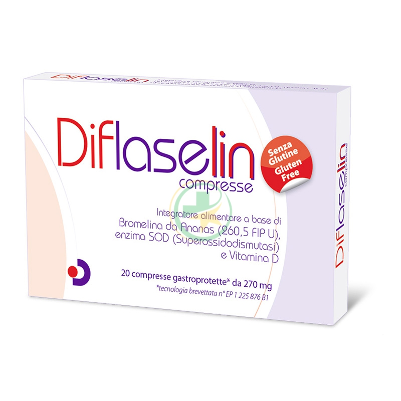 Difass Linea Antiossidanti Difaselin Integratore Alimentare 20 Compresse