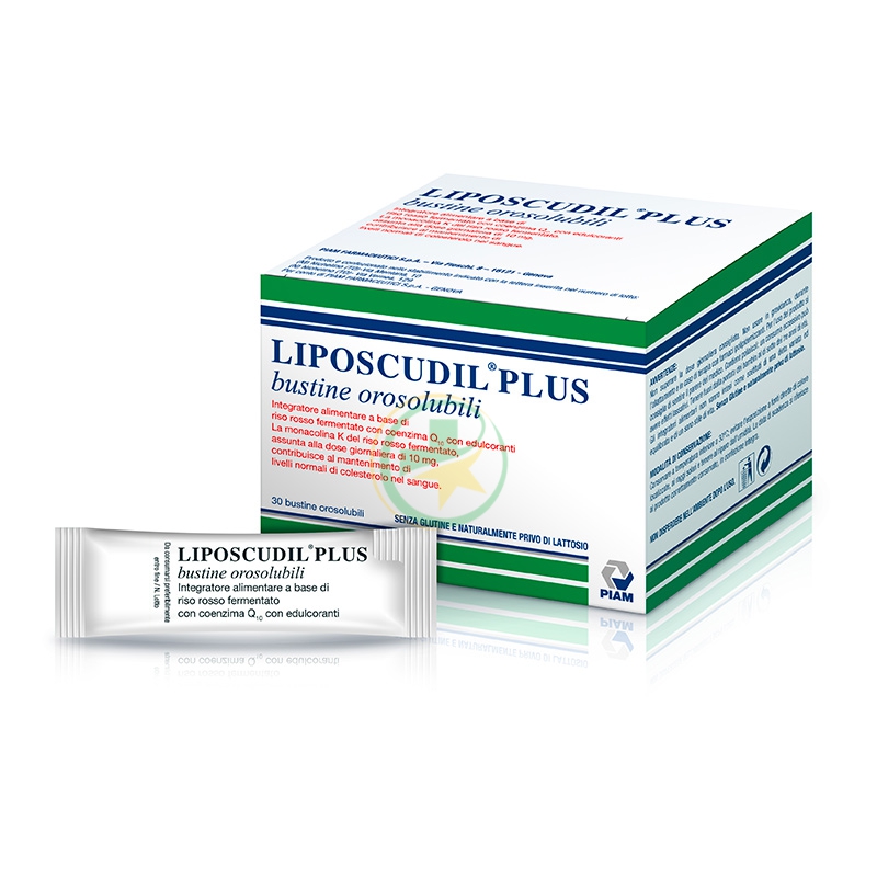 Piam Linea Colesterolo Trigliceridi Liposcudil Plus Integratore 30 Buste Oro