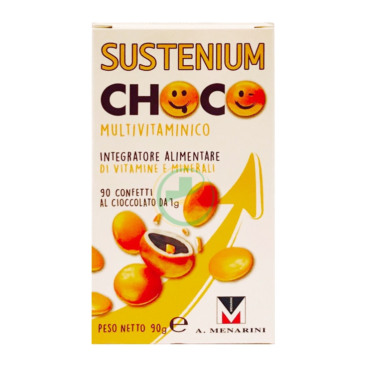 Sustenium Choco Multivitaminico Integratore 90 Confetti