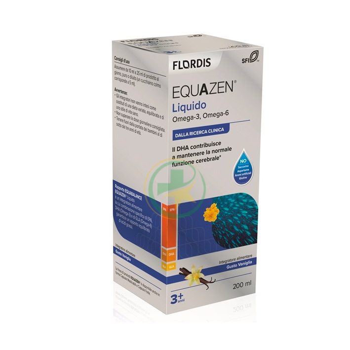 Named Linea Apparato Neurologico Equazen Integratore Liquido Vaniglia 200 ml