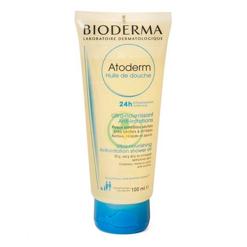 Bioderma Atoderm Olio Doccia Trattamento Quotidiano Pelli Secche 100 ml